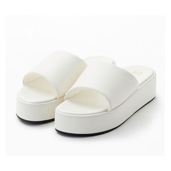 Malvados Kacey Salt Platform Slide Sandals Size 10/11 - Picture 1 of 8